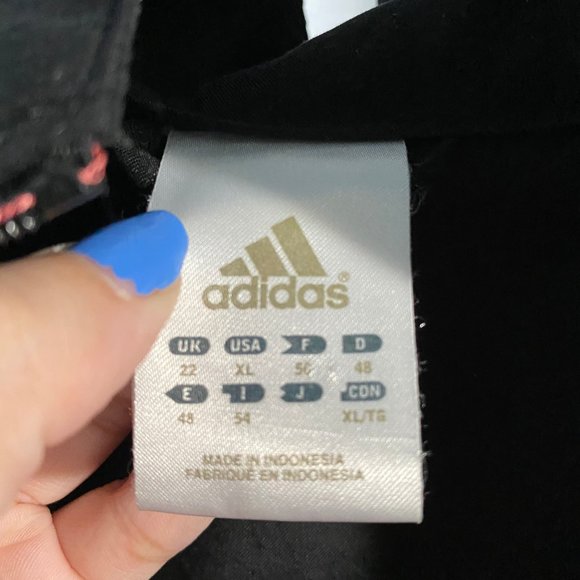 VTG Adidas Tracksuit Jacket Windbreaker Light Outdoor Hike - Picture 4 of 5